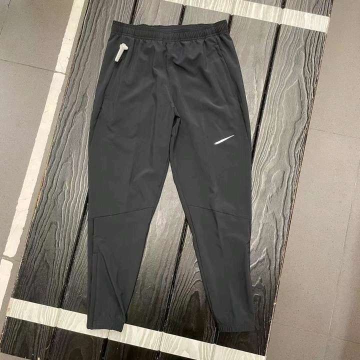 Men's Running SS Sports Workout Jogging bottoms Long Gym Solid Color Sport Trousers grey Jogger Sweatpants Zipper Track Pants Casual Streetwear