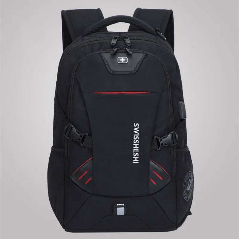 Men Multifunction USB charging fashion business casual travel anti-theft Waterproof 17 inch Laptop backpack School bag Z260204