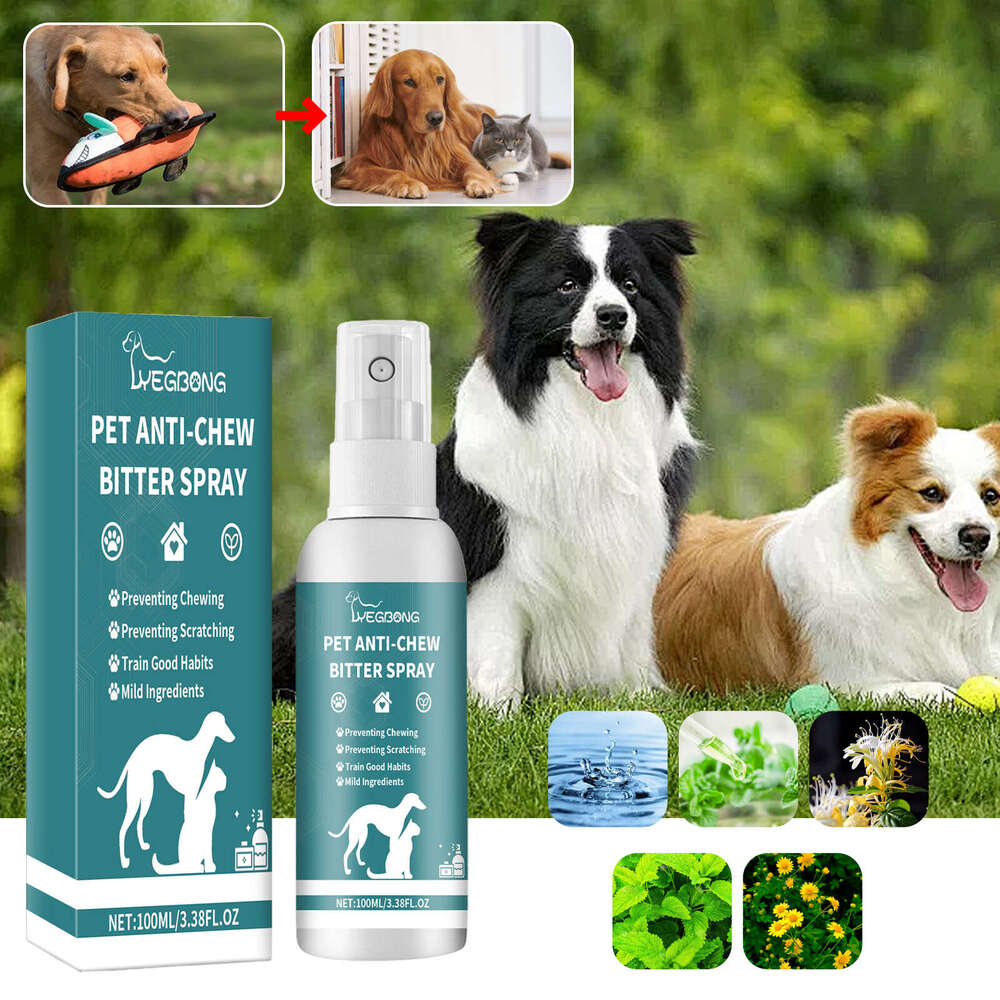 Yegbong Chew Anti-Scratch Sofa Biting Pet Behavior Correction Spray S260203