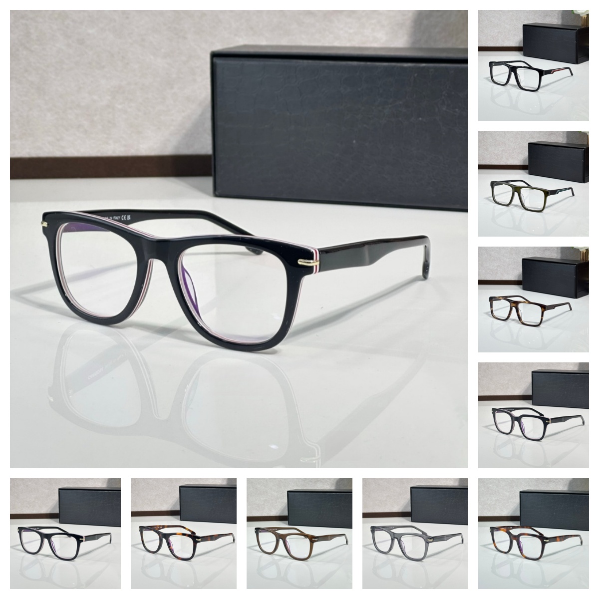 Premium acetate sunglases Designer women elegant cat-eye frames bold square styles mens sunglass Timeless lunettes de soleil luxe sun glasses designer men with box