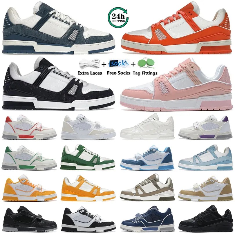 Top Quality Designer Genuine leather sneakers made of suede material