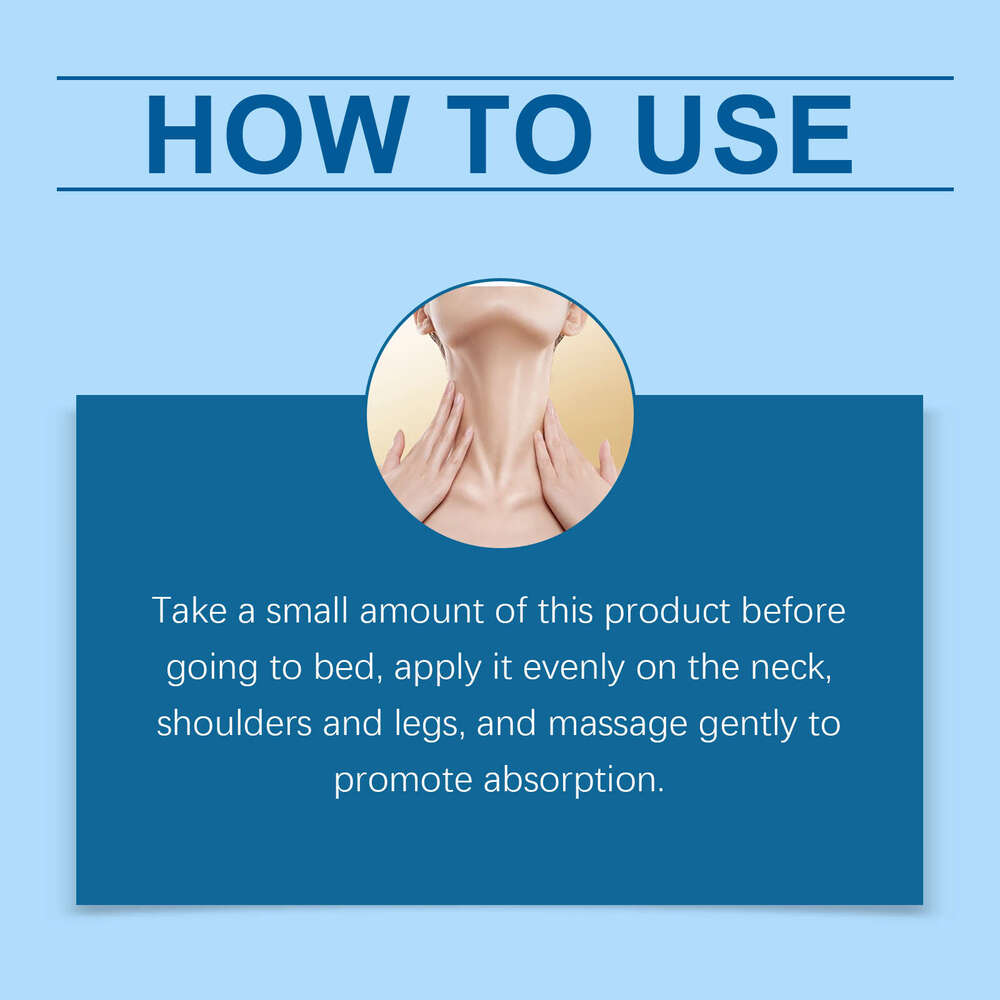 Hoygi Care Nighttime Peaceful Moisturizing Hydrating Gentle Soothing Body Sleep Magnesium Cream S260203