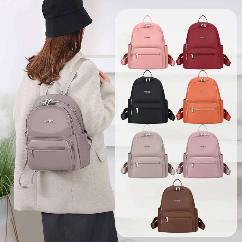 Fashion Luxury Lady Backpacks High Quality Large Capacity Handbags Waterproof Multi Functional Women's Shoulder bag Z260202