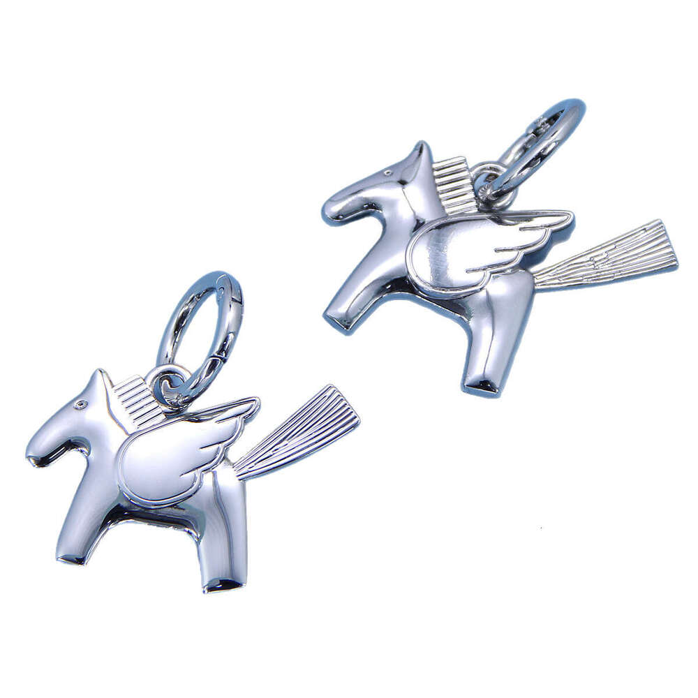 Alloy Backpack Keychain Trendy Little Pegasus Pendant Bag Decoration Car Hanging Ornament