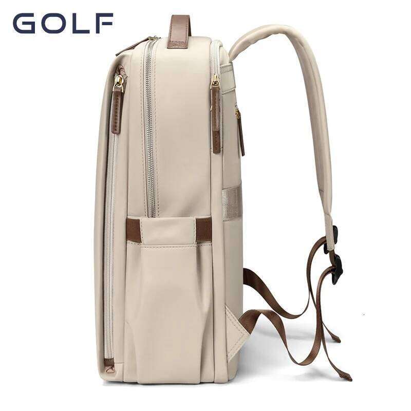 GOLF Women for 15.6 Inches Laptop Waterproof Elegant Ladies Office Business Backpack Nylon Travel High Quality Z260204