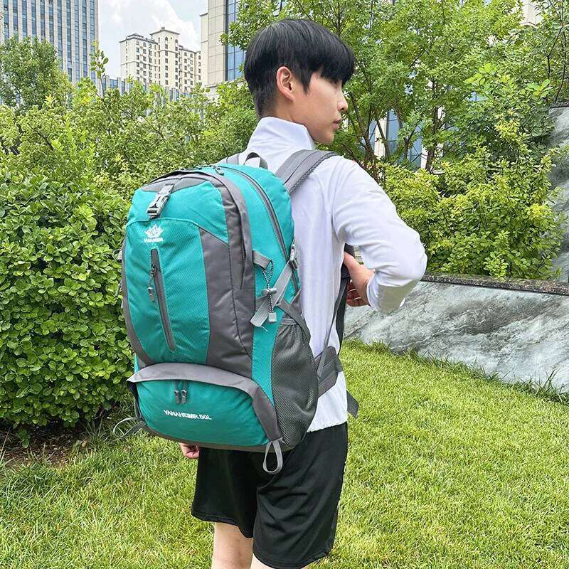 50L Outdoor Hiking Backpack New Model Sports Travel Large Capacity Double-Shoulder Bag for Mountain Climbing And Camping Z260204
