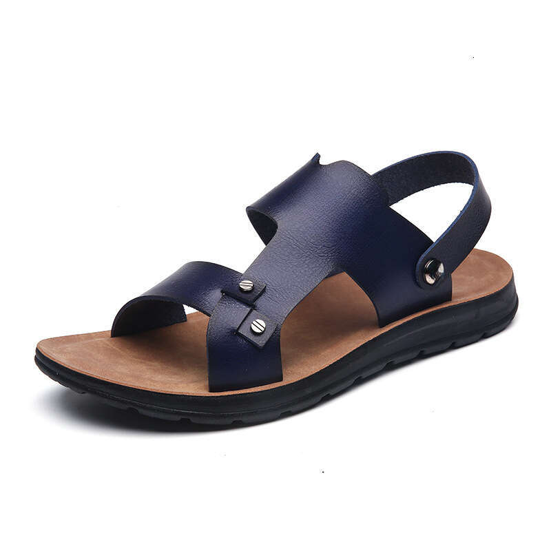 slippers designer mens sandals summer new fashion slippers mens one shoe two wear casual beach shoes mens shoes comfortable breathable casual shoes