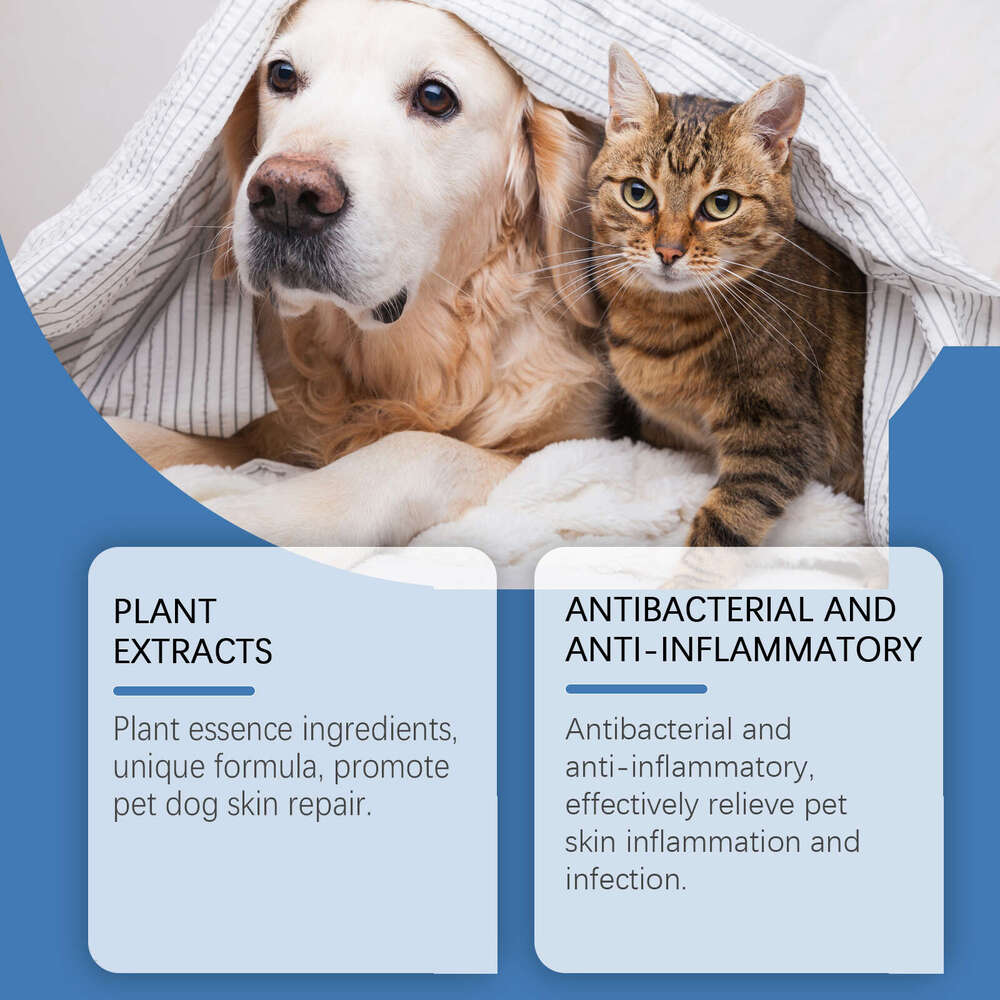 Yegbong Spray Gentle Cleaning Care for Pet Cats and Dogs' Fur with Shiny Gloss S260203