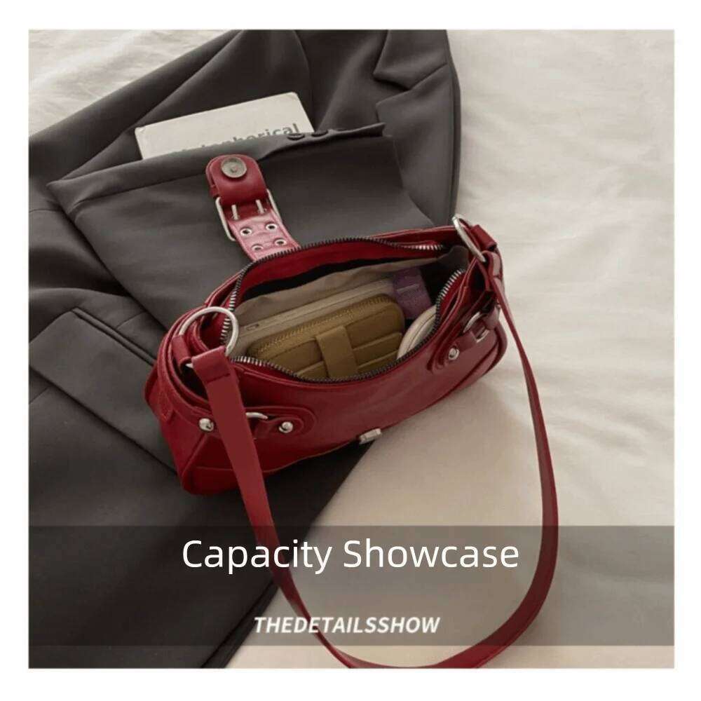 Classic PU Shoulder Bags Large Capacity Retro Underarm Leopard Print Handheld Bag Women Daily Use C260204