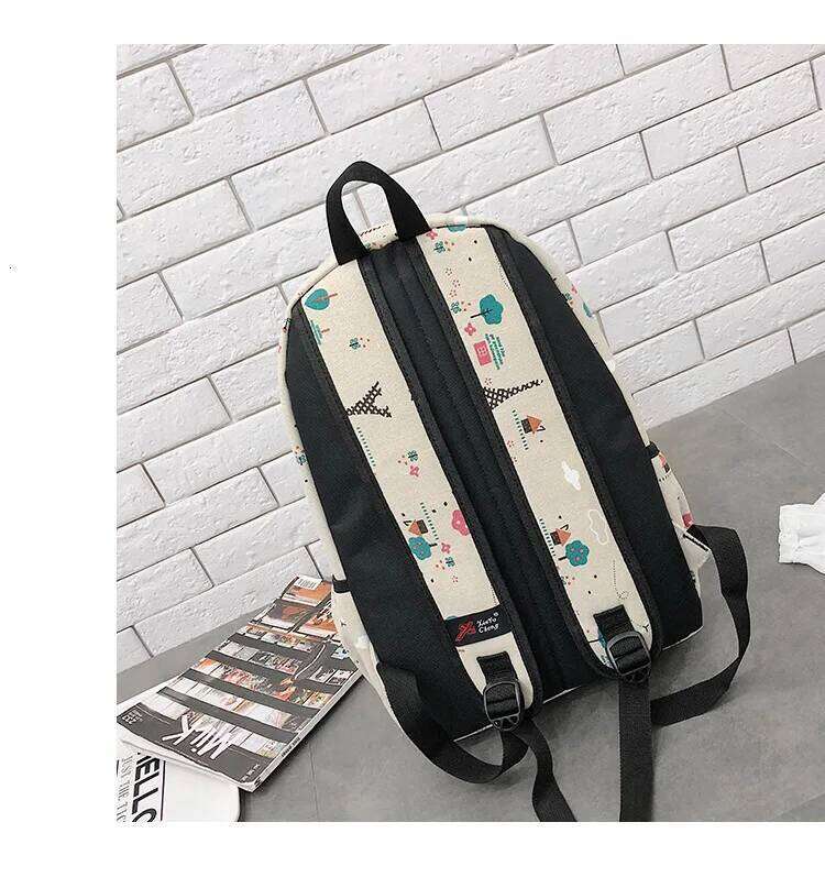 Fashion printing 2026 Women Leisure school bag Teenage Girl Bagpack Rucksack Knapsack Backpack For Female Z260202