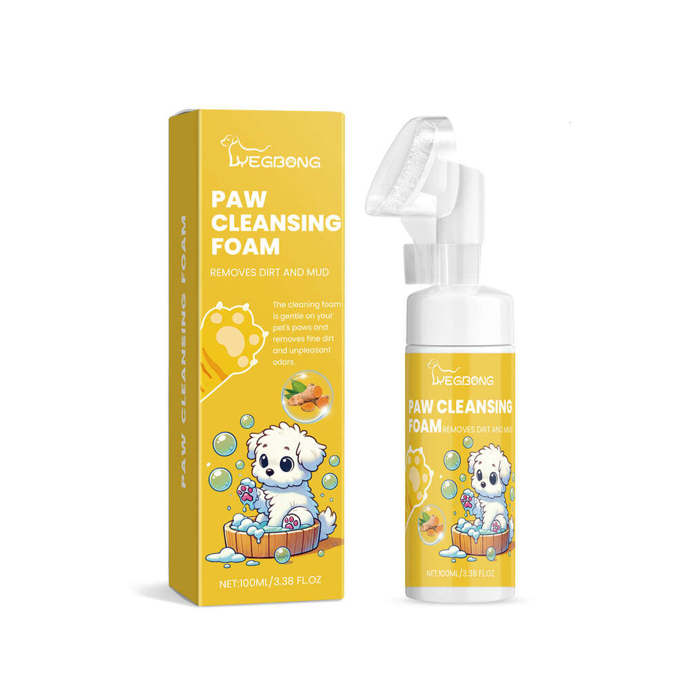 Yegbong Pet Foam Cleaner Deep Cleaning Dog Cat Paw Care Moisturizing S260203