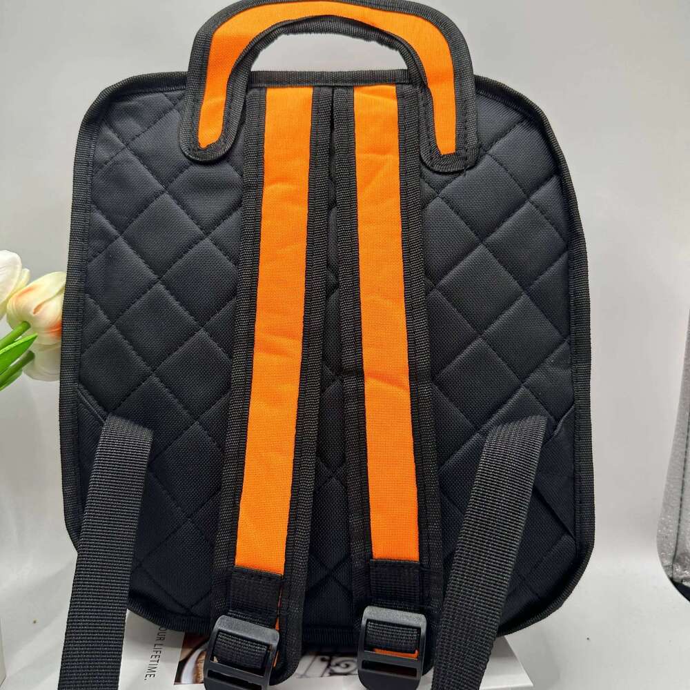 Personalized Embroidered Name Student Campus Cartoon Customized Children's Gift 2D Backpack Z260204