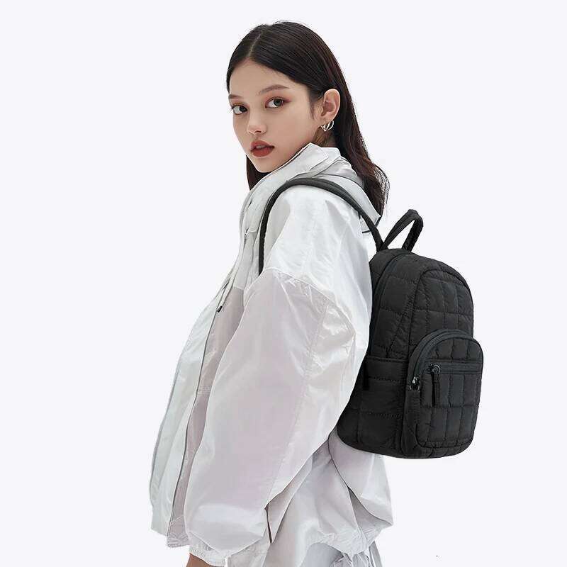 BAGSMART Womens Backpack Large Capacity School Japanese Style Waterproof Nylon College for Student Travel Laptop Bag Z260204