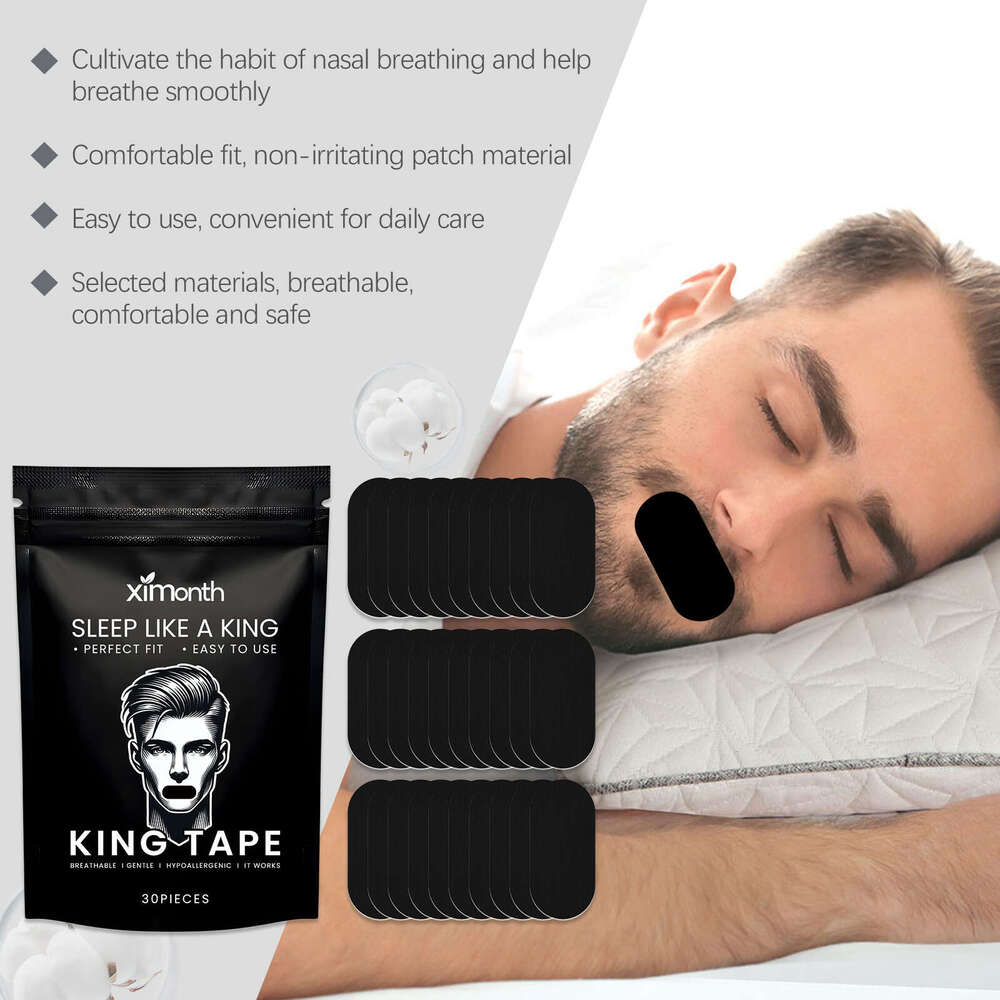 Ximonth Anti-Snoring Sleep Aid Comfortable Breathable Mouth Tape Patch S260203