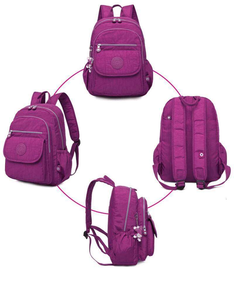 TEGAOTE High Quality A4 Men Women Backpack Lightweight Schoolbag Travel Bag Blue Red Purple Green Black Khaki Coffee M1503 Z260202