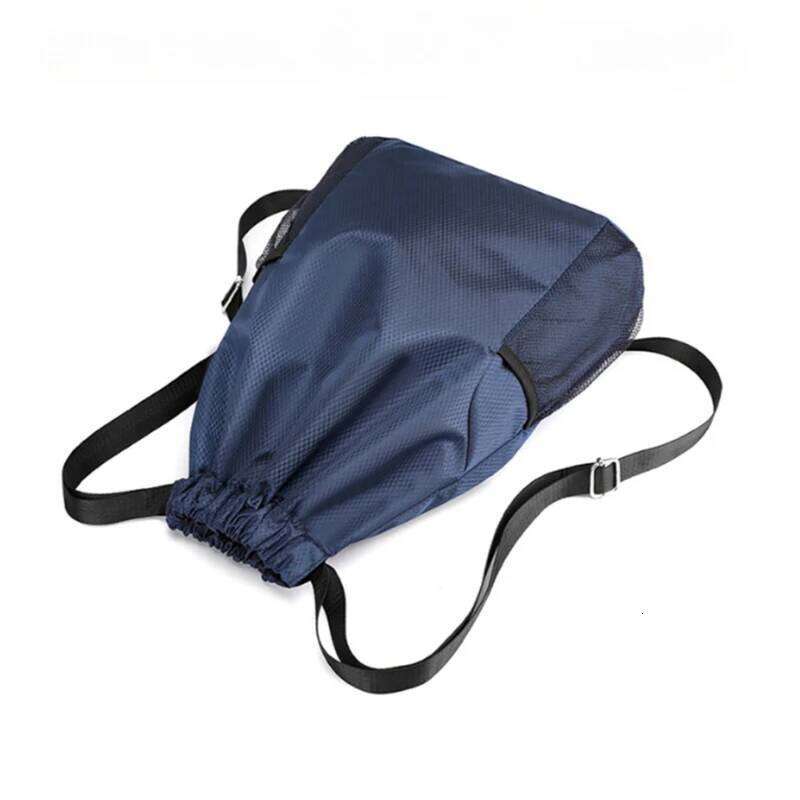 Men Women Pocket 2023 New Nylon Waterproof Backpack Large Capacity Drawstring Travel Fitness Sports Bag Z260202
