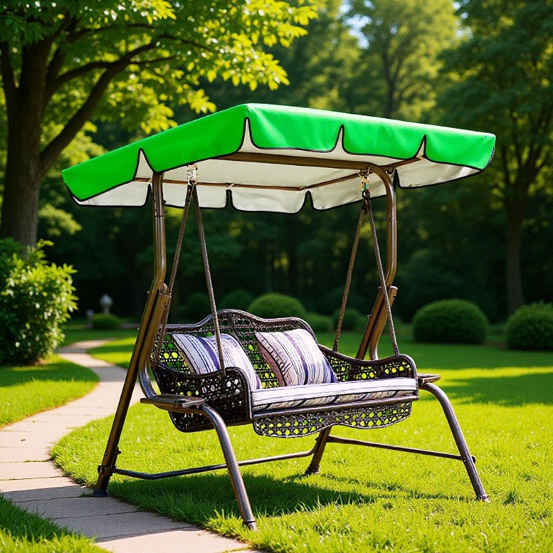 Outdoor Garden Courtyard Sunshade Waterproof Dustproof Balcony Swing Canopy Cover