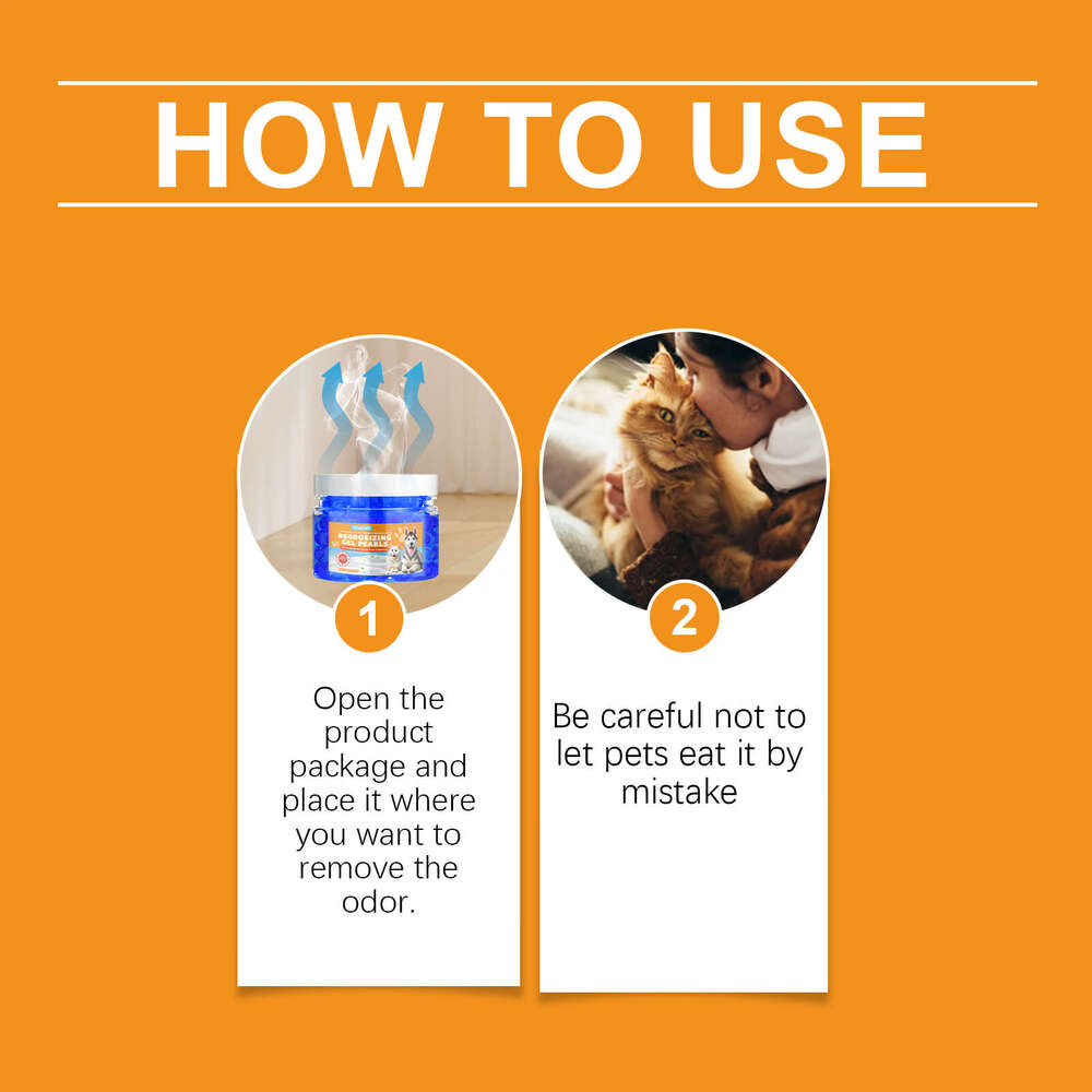 Yegbong Gentle Ingredients Clean Pet Odors Freshen Air Deodorizing Beads S260203