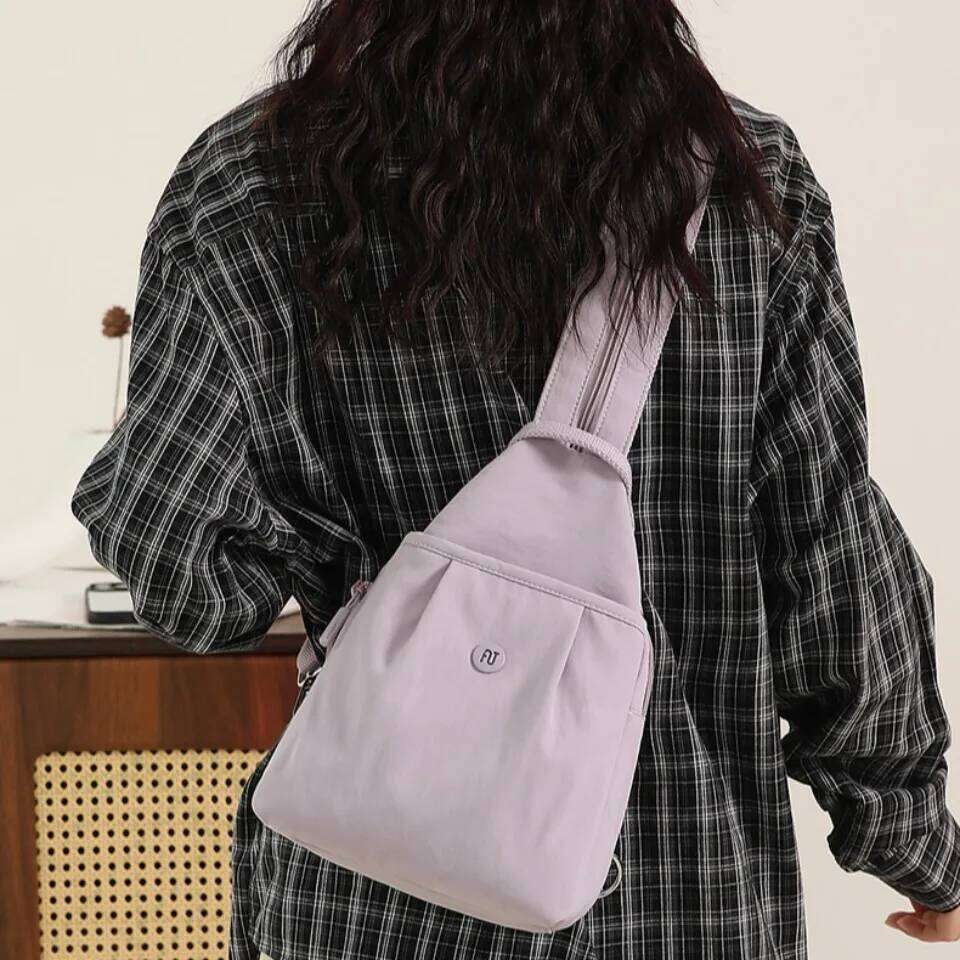 AOTIAN Multi-functional Waterproof Backpacks Chest Crossbody Shoulder Bags for Women Teenage Girls Travel Nylon Water Bottle Bag Z260202