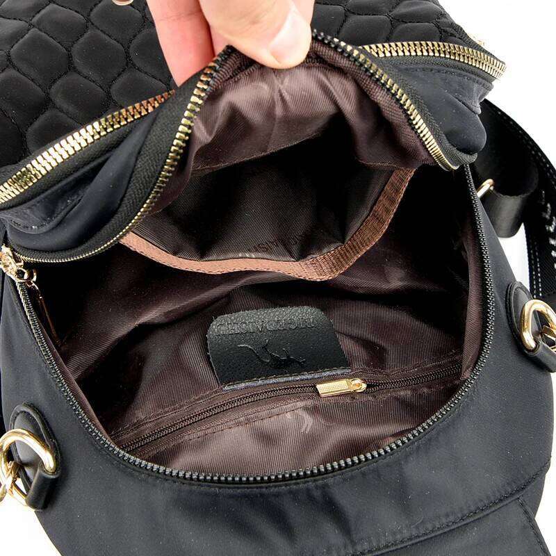 2024 New Fashion Women Backpack Retro Trendy Female Leather Single Shoulder Bolsas Luxury Brand Girl Student Backpacks Sac A Dos Z260204