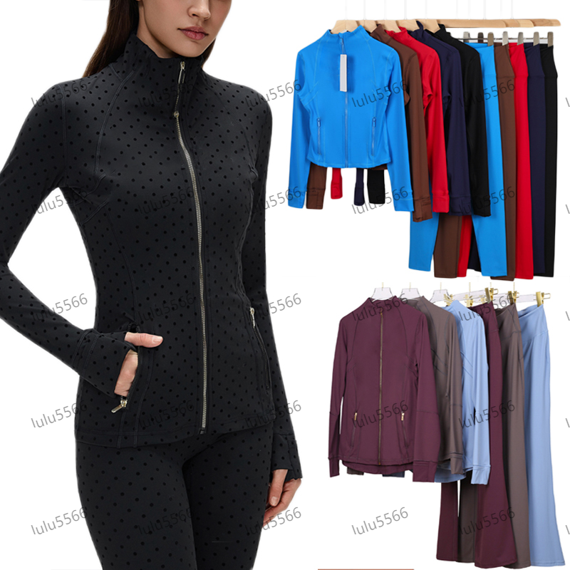 Women yoga jacket Define workout set shorts leggings fitness sets High waist sports cropped Jackets Sportswear outfits Pants gym clothing women suits athletic wear