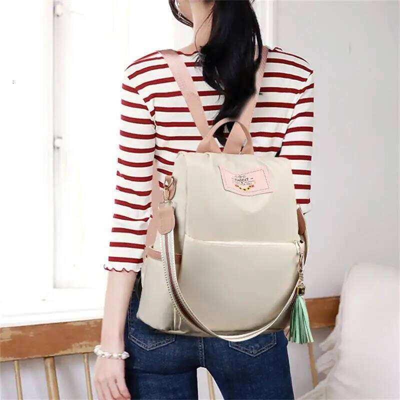 Women's Oxford Cloth Bag High Quality Large Capacity Bags Ladies New Backpack Woman Color Tote Women Shoulder Backpacks Z260202