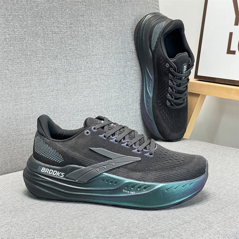 TEMAI 2026 Super Glycerin Thick-Soled Shock-Absorbing Sports Shoes for Men and Women, Running Shoes