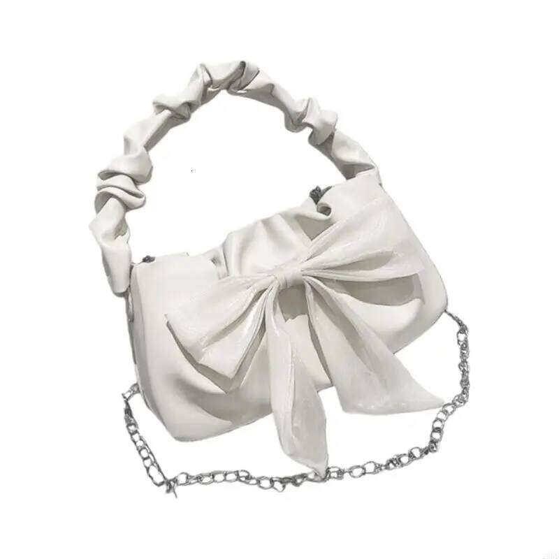 28GD Bows Shoulder for Women Crossbody Bag Top Handle Clutches Handbags Purses C260204