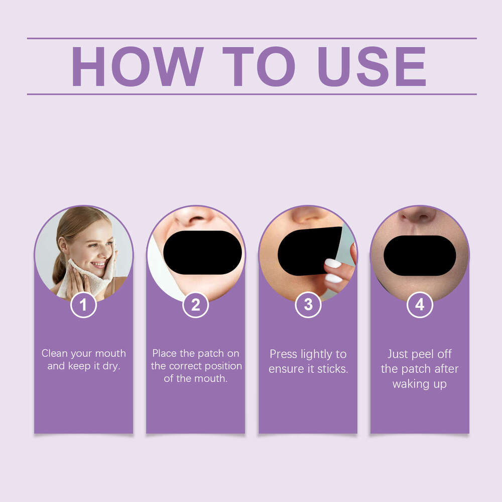 Houkea Anti Night Reduces Snoring Comfortable Restful Quiet Sleep Body Care Patch S260203