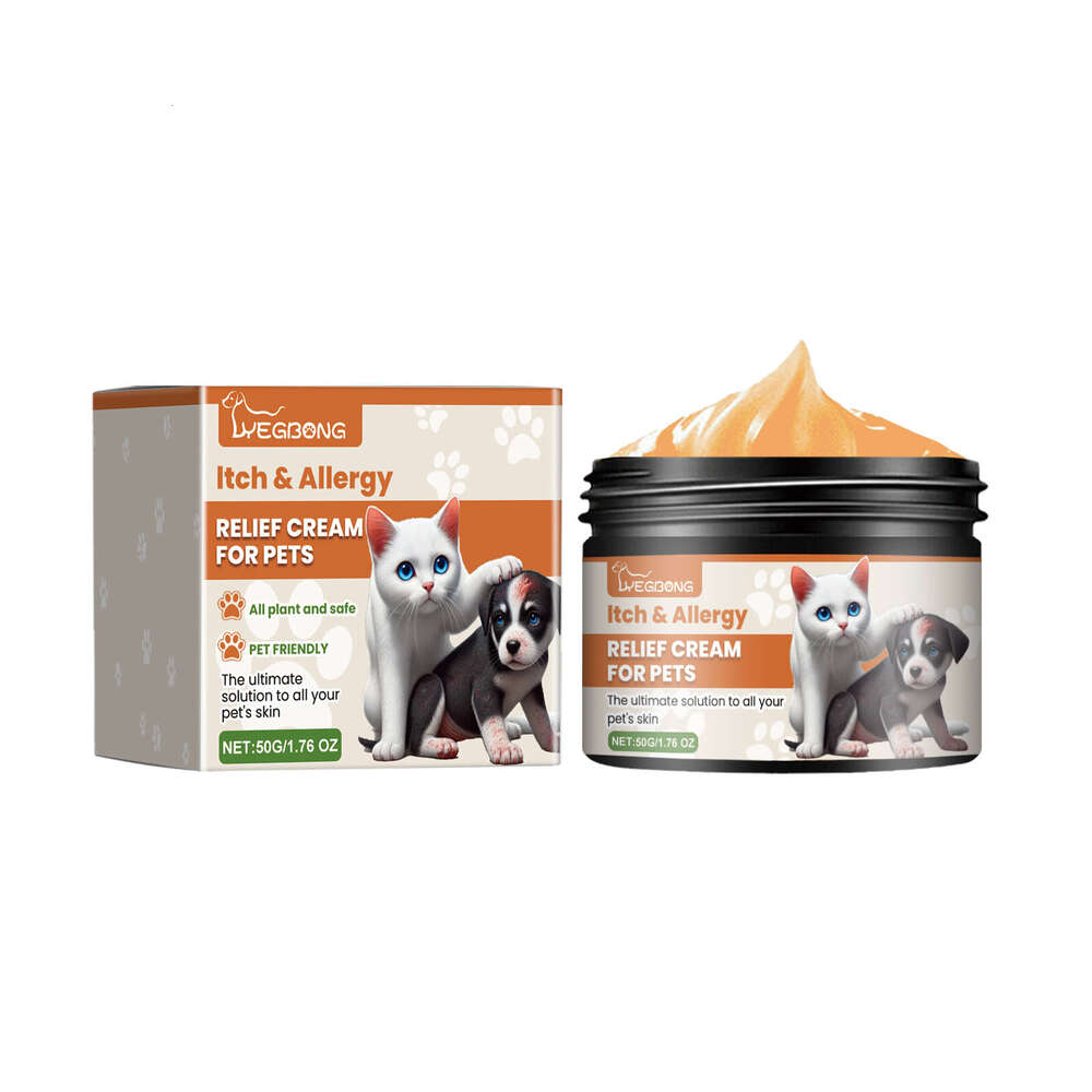 Yegbong Pet Anti-Itch Cream Gentle Itch Relief Discomfort Care for Pet's Healthy Skin S260203