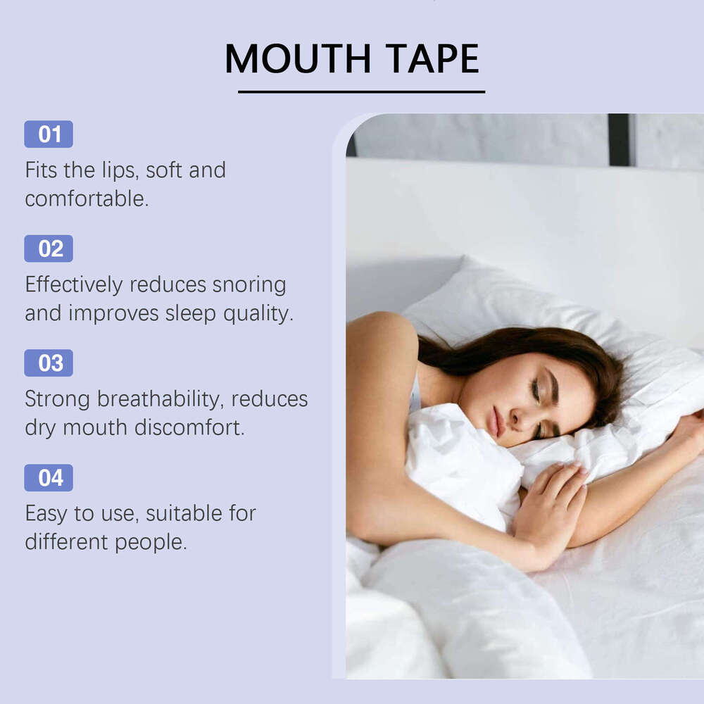 Houkea Improvement Night Body Patch Reduces Mouth Opening Relieves Snoring Gentle Sleep Care S260203