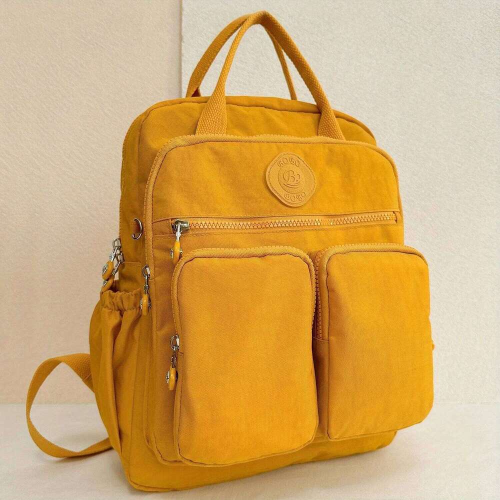 Large Capacity for Women Multi-pockets Nylon Women's Bag Causal Waterproof School Bags Laptop Stylish Backpack Z260204