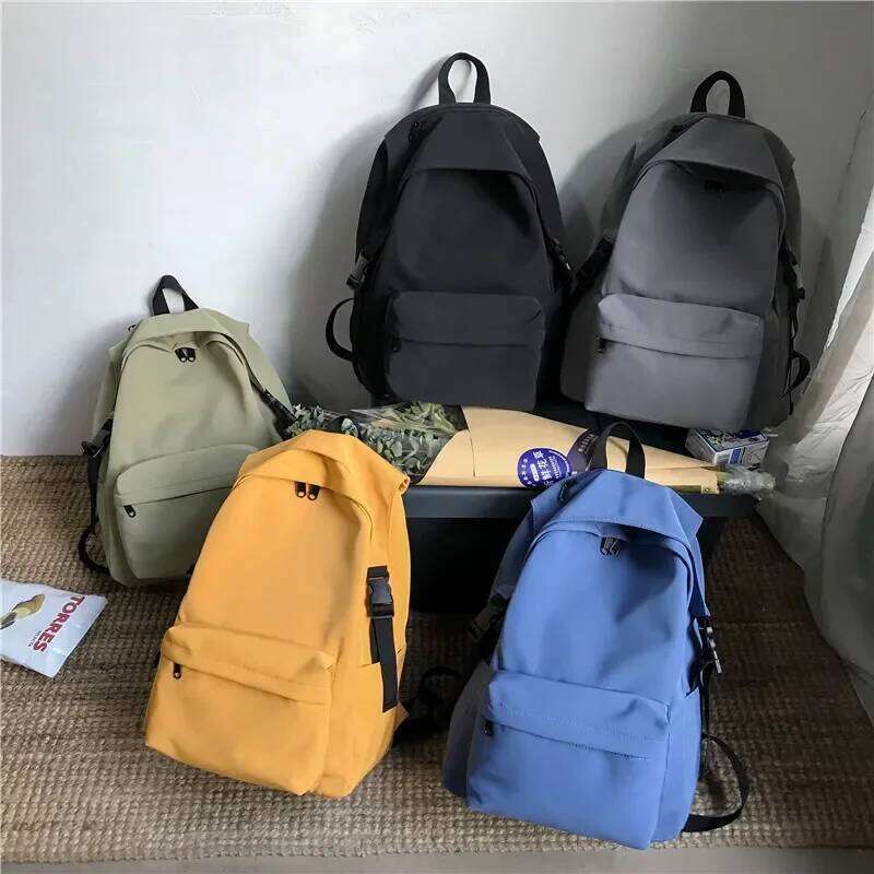 2023 Fashion Waterproof Nylon Backpacks Women Shoulder Female Big Small Travel Backpack for Teenage Girl School Bag Mochilas Z260202