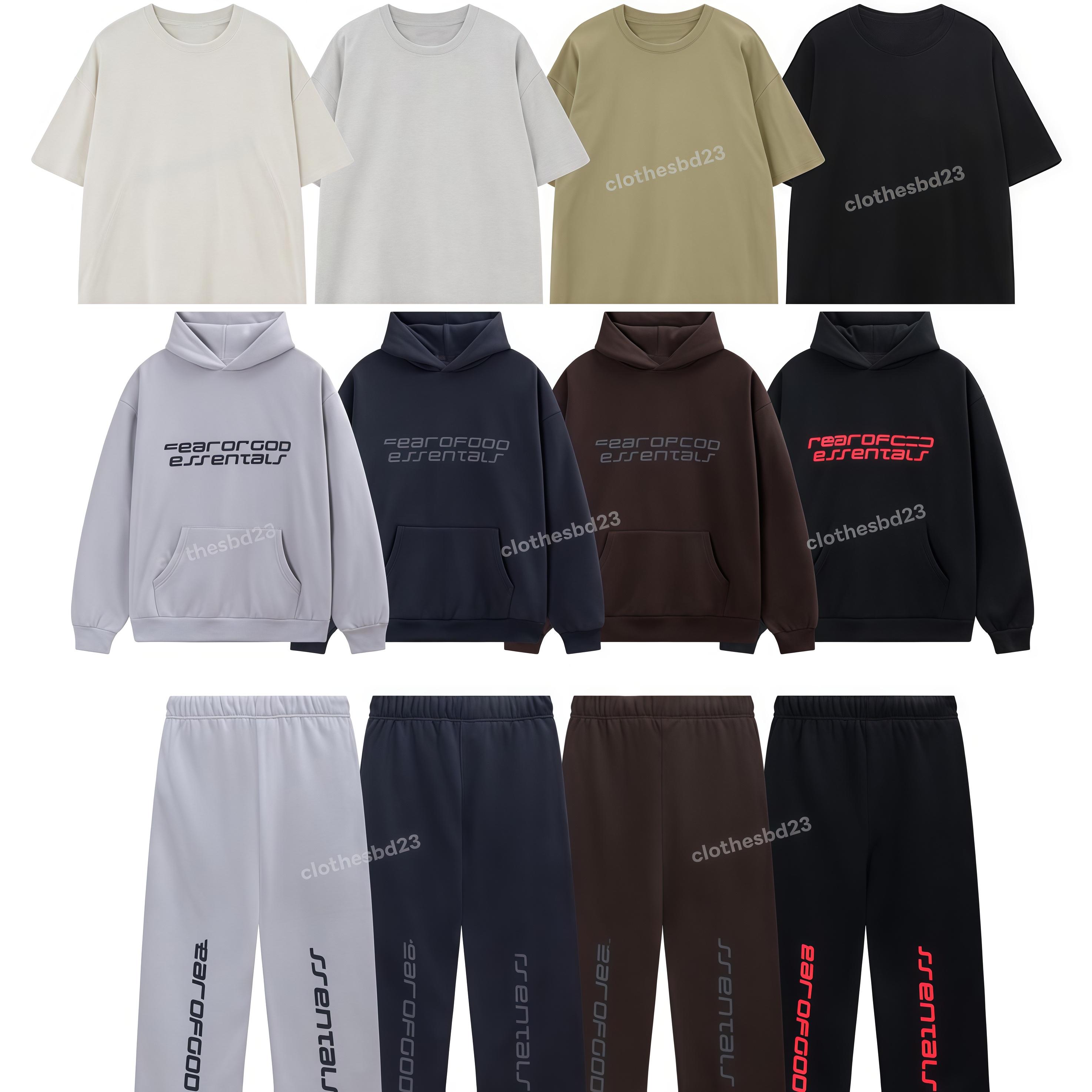 Esshirts mens hoodie designer Sweatshirt T shirt shorts top and pants set hoodie loose new 3D fluffy Foam Graffiti Letter Sweater Hip Hop Pullover Women Long Sleeve