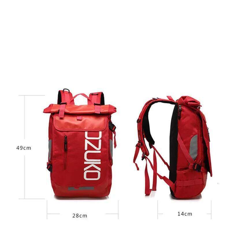 OZUKO Schoolbag for Teenager 15.6 inch Laptop Water Backpack 49*28*14 Men Student Backpacks Male Travel Mochila Fashion Z260202