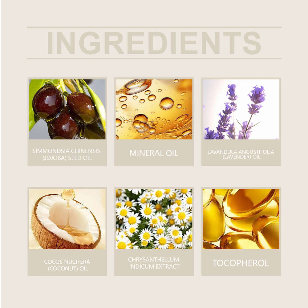 WoodSleep Chamomile Sleep Essential Bedtime Comfort Daily Portable Hydrating Moisturizing Body Care Oil S260203