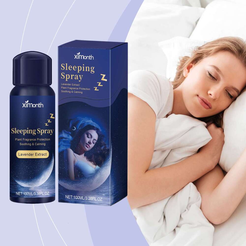 Ximonth Lavender Improves Aid Nighttime Sleep Discomfort Relief Soothing Spray S260203