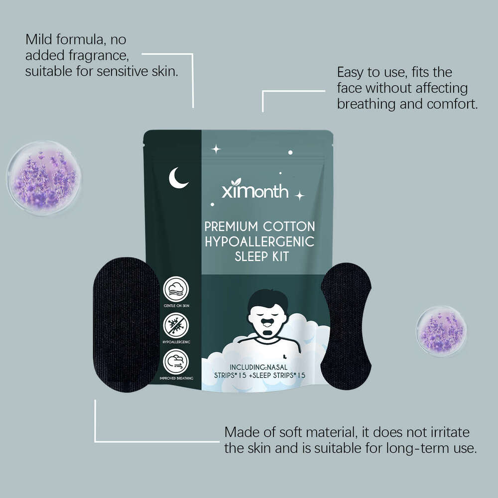 Ximonth Gentle Care Daily Peaceful Night Rest Atmosphere Enjoy Nighttime Sleep Patch S260203