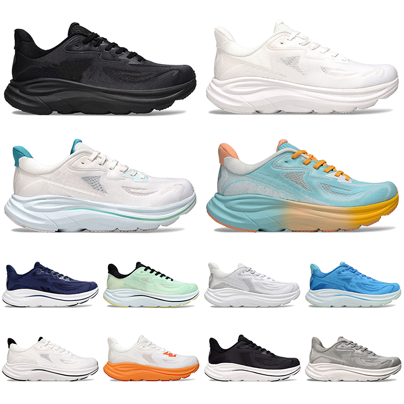 2026 Clifton 10 Casual Bondi 2 Cliftons Shoes Sports Harbor Mist Black White Carbon X 2 Free People Designer Athletic Bondis 10 Mens Women 36-45