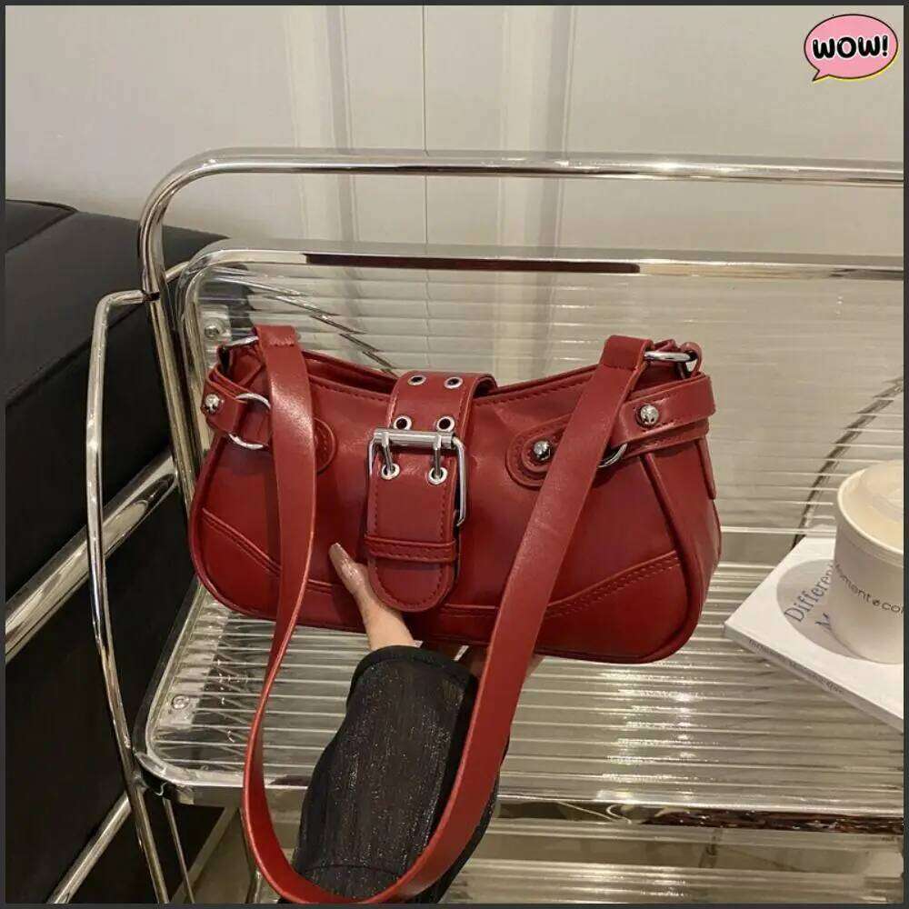 Classic PU Shoulder Bags Large Capacity Retro Underarm Leopard Print Handheld Bag Women Daily Use C260204