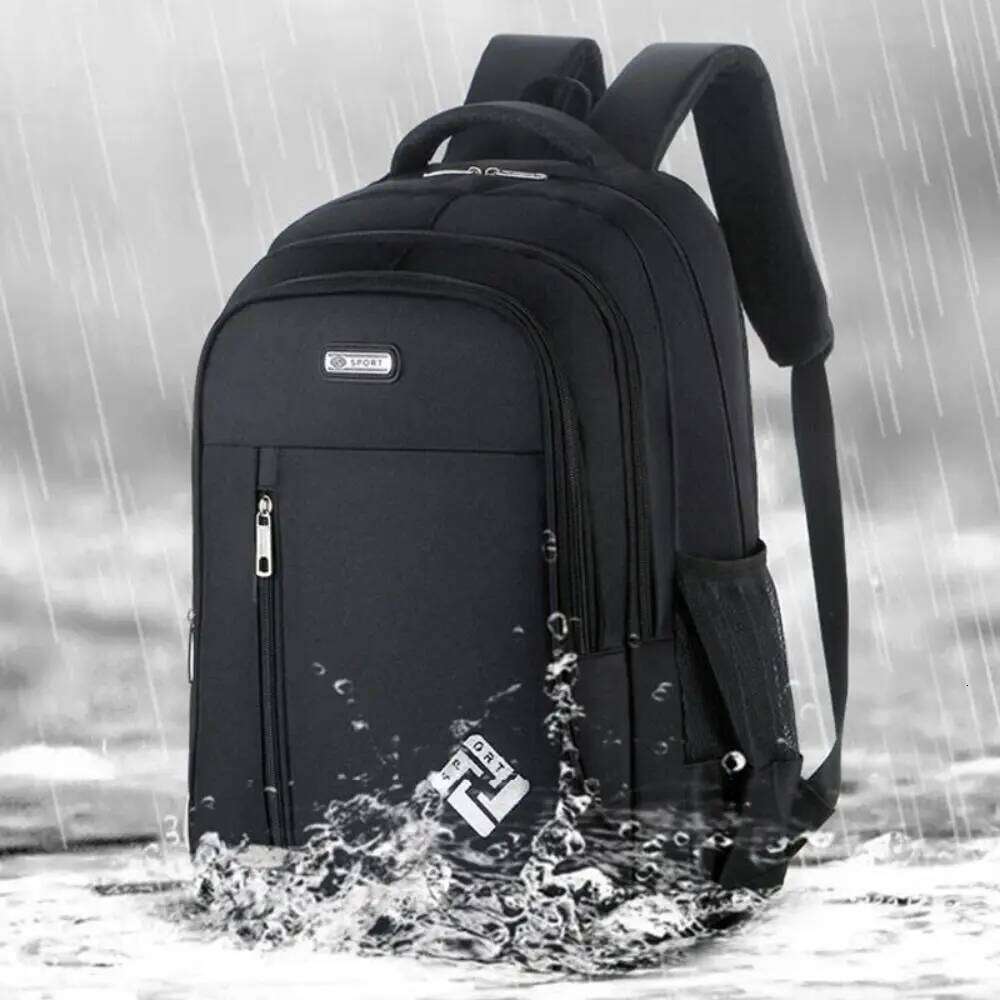 for Men Multifunctional Business Notebook Backpack Waterproof Film Men's Backbag Casual Bag Z260202