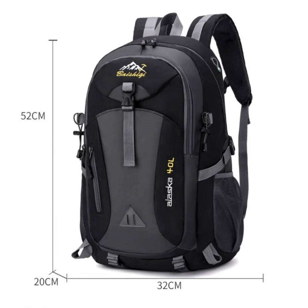 Large Capacity High-Quality Multifunctional Travel Backpack Reinforced For Camping Jogging Cycling Z260204