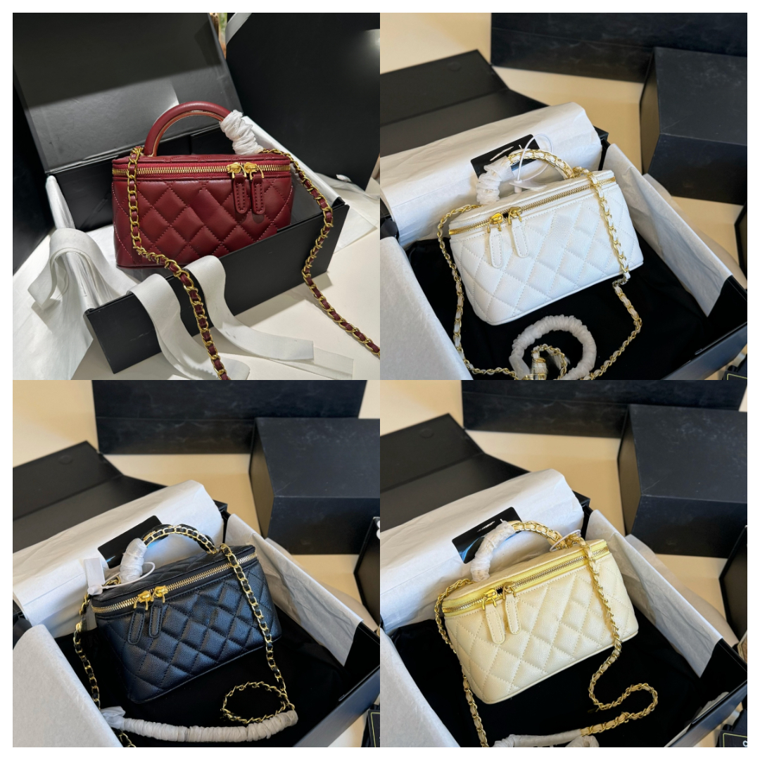 Ladies Fashion Designer Luxury 10A Lambskin Gaby Vanity Bag Tote Crossbody Handbag TOP Mirror Quality Cosmetic Bags Cases Handbag Bag Pouch Purse