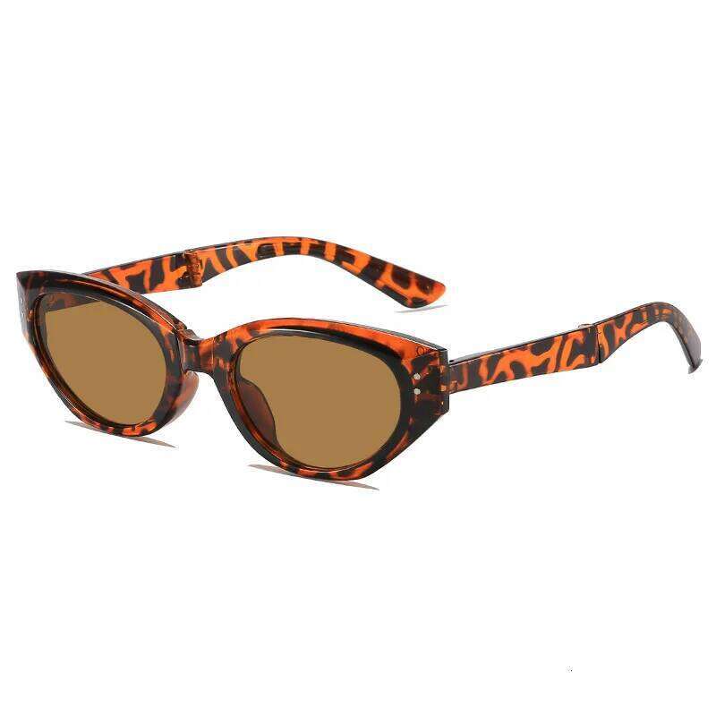 New Arrival Circular Sunglasses Women Men Folding Sun Oval Eyewear Glasses Male Female Eyeglasses C260204