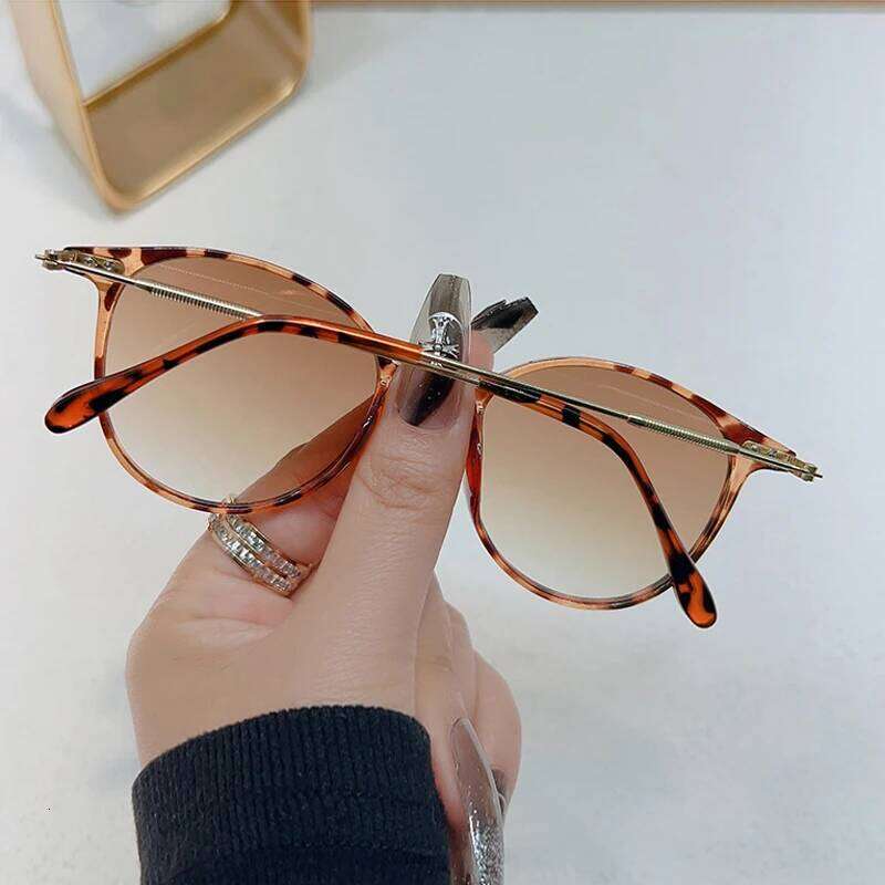 New Round Vintage Sunglasses Women Retro Luxury Designer Sun Glasses For Women's Sunglass Oculos De Sol Shades UV C260204