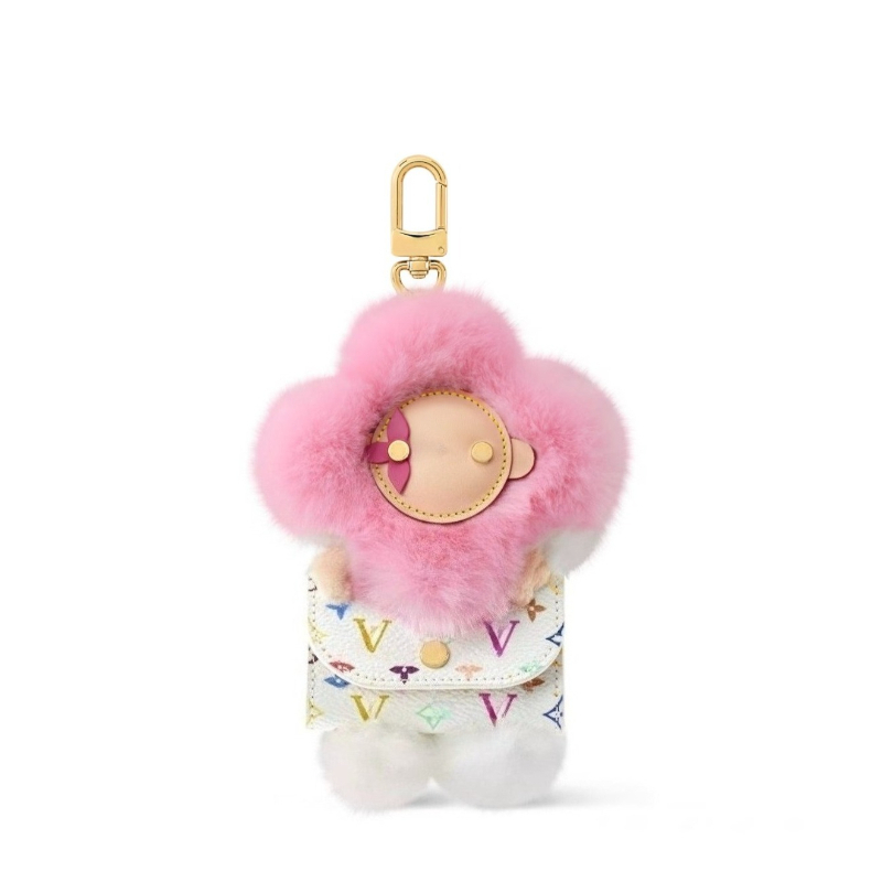 Designer Keychain Top Version Bag Charm Earphone Bag Charm Coin Purse Pendant Men Women Car KeyChain Luxury Brand Plush Keychain Keyring Steel Hardware Couple Gifts