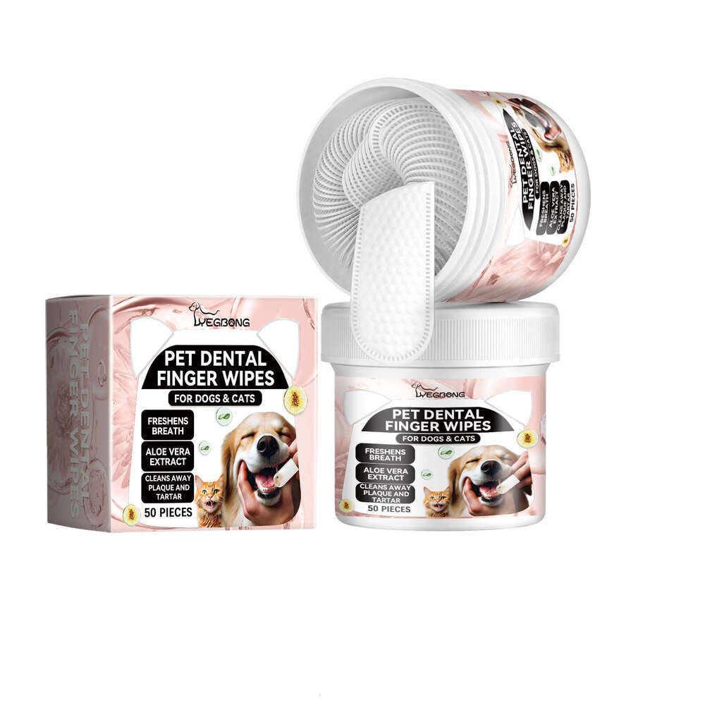 Yegbong Dental Oral Teeth Gum Care Tartar Cleaning Pet Brushing Finger Cots S260203