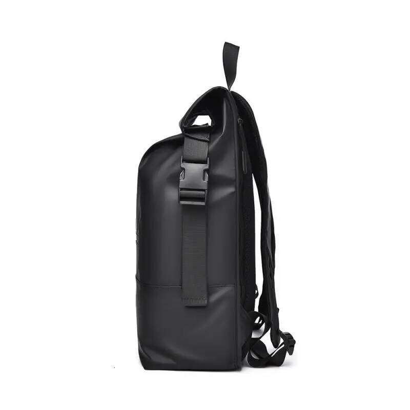 Large Capacity Men's Fashionable Folding Roll-up Outdoor Leisure Bag Functional Wind Commuter Travel Backpack Z260204