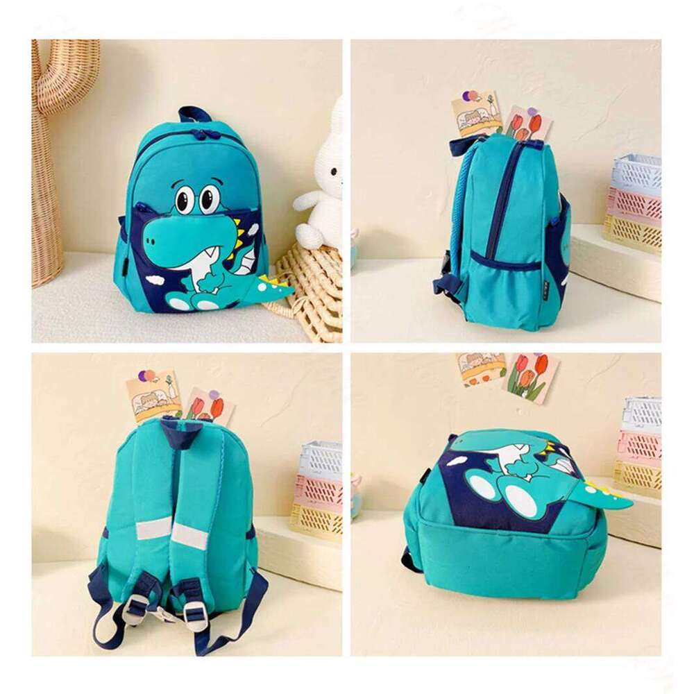 2023 New Kindergarten Personalized Name Cartoon Dinosaur Cute Backpack Customized Children's Day Gift Bags Z260204