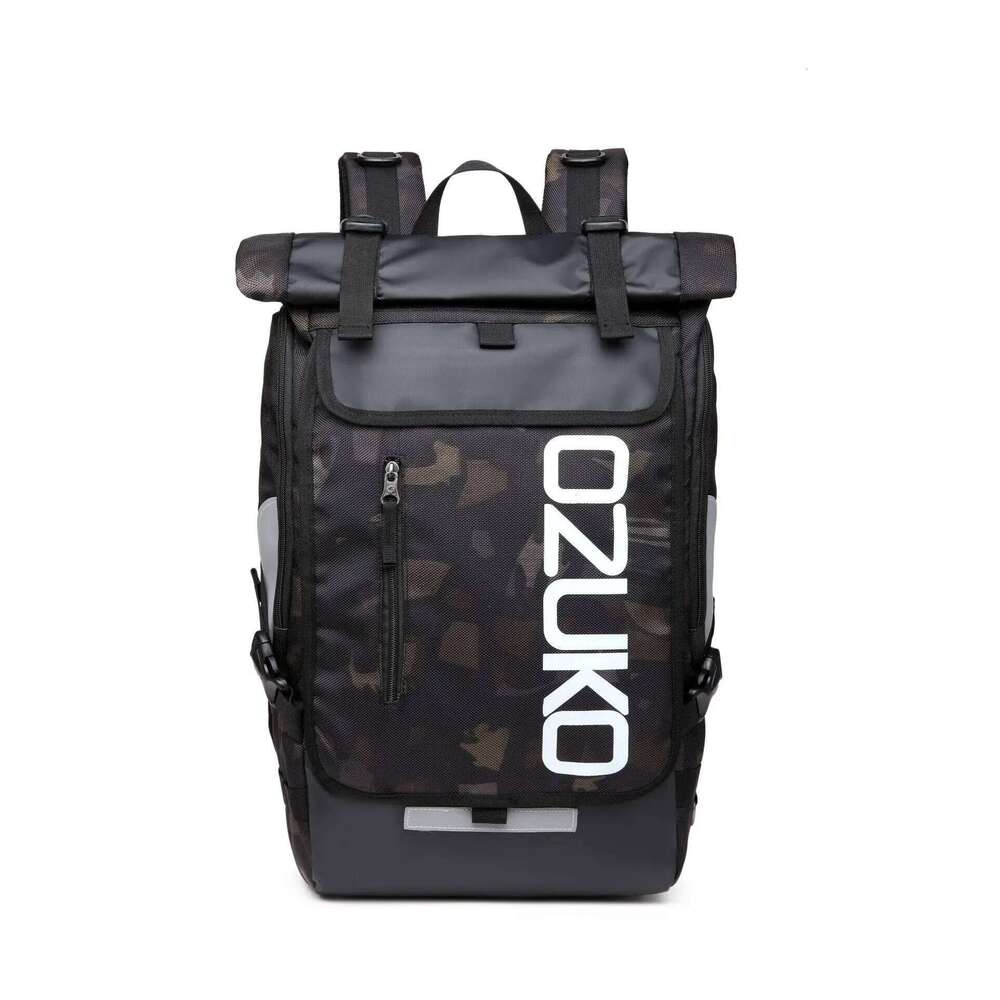 OZUKO Schoolbag for Teenager 15.6 inch Laptop Water Backpack 49*28*14 Men Student Backpacks Male Travel Mochila Fashion Z260202